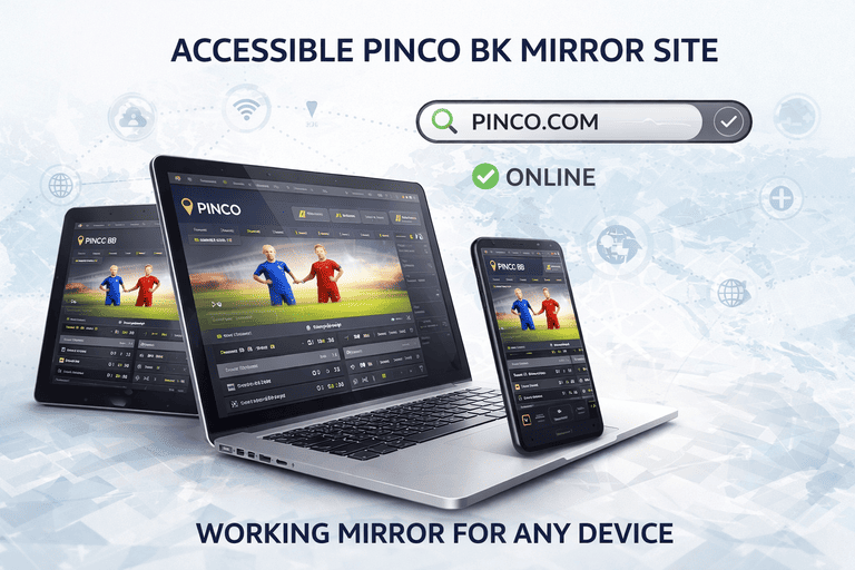 Рабочее зеркало БК Пинко для входа с телефона, компьютера и других устройств с сохранением доступа к аккаунту и разделам платформы